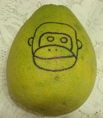 【粉多中秋节】动动手来画柚子