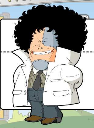 怪博士与机器娃娃   觉得他最威的原因    马西里特博士,他是千兵卫