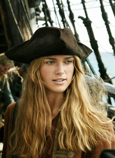 出自哪一部电影    神鬼奇航:世界的尽头   角色名称    伊莉莎白史旺