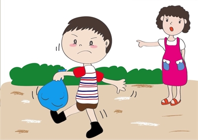 睿仑 宋  最讨厌做的家事    倒垃圾